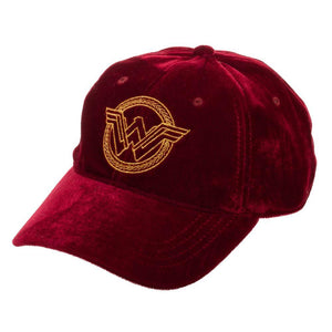Velvet Hat w/ Wonder Woman Logo