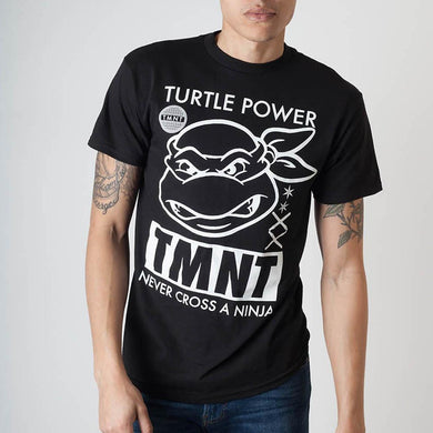 Teenage Mutant Ninja Turtles Turtle Power Black T-Shirt