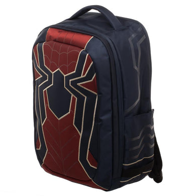 Spiderman Laptop Bag, New Avengers Costume Style Red with Blue, Back to School Backpack