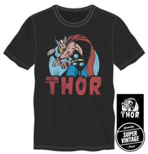Load image into Gallery viewer, The Mighty Thor Black T-Shirt Tee Shirt