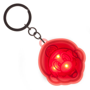 Super Mario Keychain Red LED Keychain Super Mario Gift - LED Keychain Mario Accessory