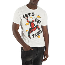 Load image into Gallery viewer, Deadpool Let&#39;s Get Tacos Men&#39;s White T-Shirt Tee Shirt