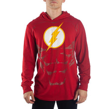 Load image into Gallery viewer, Flash Hoodie DC Comics Cosplay Flash Gift - DC Comics Hoodie Flash Cosplay