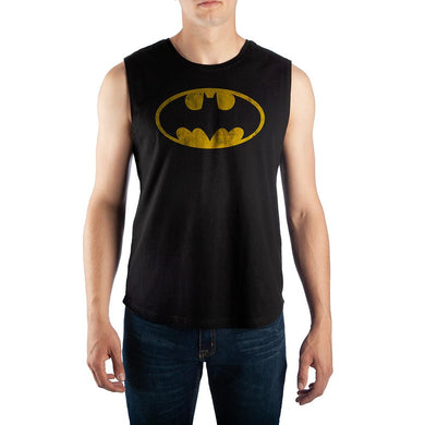 Mens Batman Muscle Tank DC Comics Shirt