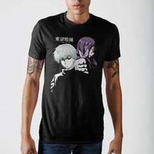 Load image into Gallery viewer, Tokyo Ghoul Kaneki and Rize T-Shirt