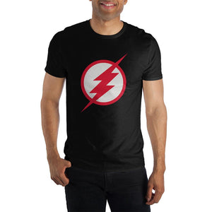 Men's DC Comics The Flash Logo Soft Hand Print Shirt