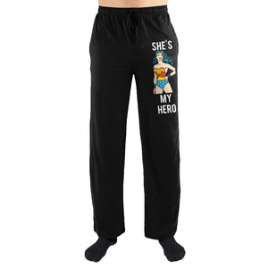 DC Comics Wonder Woman “She’s My Hero” Sleep Pants