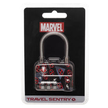 Load image into Gallery viewer, Marvel Comics Deadpool Logo TSA Approved Travel Combination Cable Luggage Lock for Suitcase Baggage