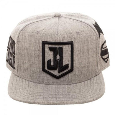 Justice League Embroidered Acrylic Wool Snapback