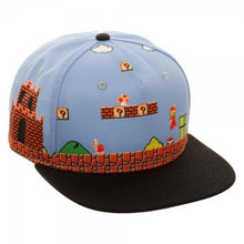 Load image into Gallery viewer, Mario 8-Bit All Over Scene Snapback