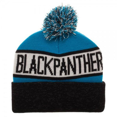 Black Panther Reflective Cuff Beanie