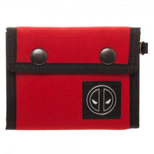 Load image into Gallery viewer, Deadpool Canvas Tri-Fold Wallet