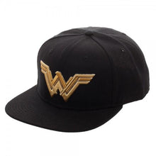 Load image into Gallery viewer, Core Line Wonder Woman Icon Embroidered Snapback