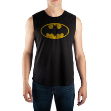 Load image into Gallery viewer, Mens Batman Muscle Tank DC Comics Shirt