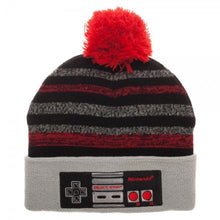 Load image into Gallery viewer, Nintendo Controller EMB Pom Beanie