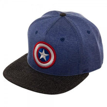 Load image into Gallery viewer, Captain America Two Tone Cationic Snapback
