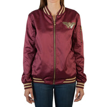 Load image into Gallery viewer, Wonder Woman Bomber Jacket Wonder Woman Apparel Wonder Woman Clothing - Wonder Woman Jacket Wonder Woman Accessories
